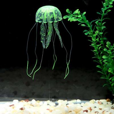 Décor Aquarium - GlowingJellyfish™ - Vert - Aqua Malin