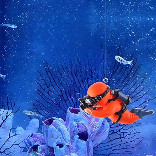 Décor Aquarium - LuminousMiniDiver™ - Photographe Orange - Aqua Malin