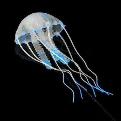 Décor Aquarium - GlowingJellyfish™ - Bleu - Aqua Malin