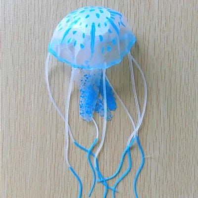 Décor Aquarium - GlowingJellyfish™ - Bleu - Aqua Malin